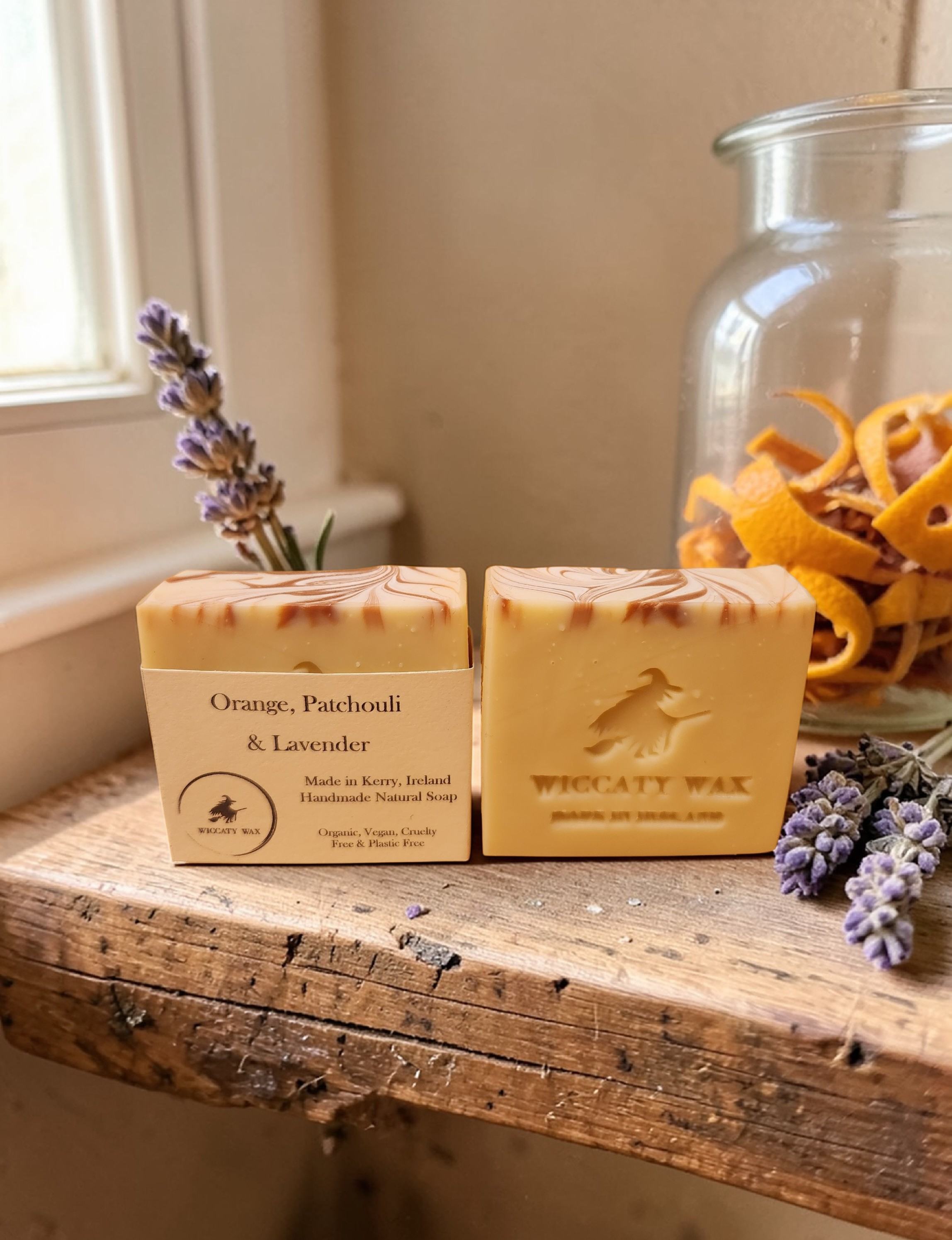 Orange Patchouli & Lavender Shea Butter Soap